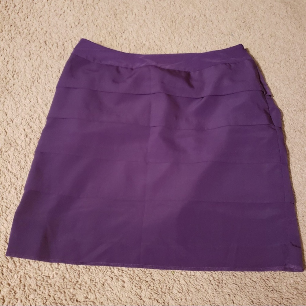 Loft Layered Mini Skirt, Size 4P